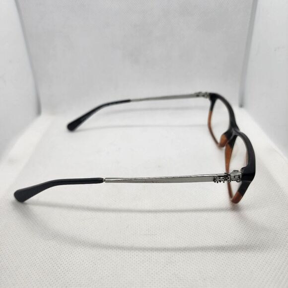 Coach Black Amber Glitter Gradient Prescription Glasses Frames - Picture 4 of 10